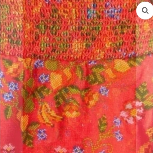 Farm Rio Red Floral Romper - Picture 3 of 5